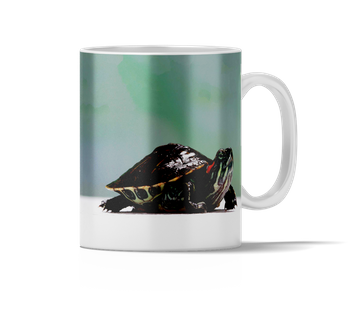 Kubek ceramiczny żółw