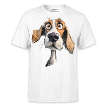 Koszulka z nadrukiem pies Beagle