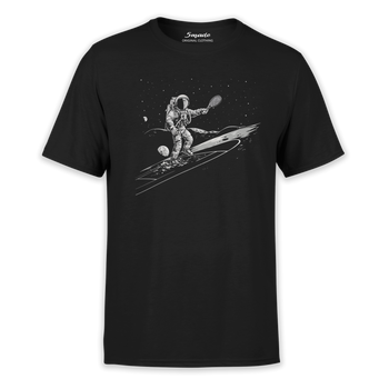 Koszulka z nadrukiem kosmiczny tenis