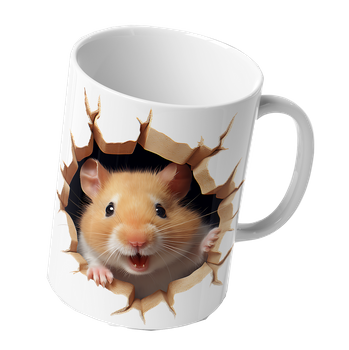 Kubek ceramiczny chomik