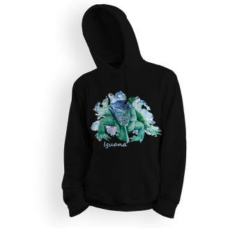 Bluza dziecięca z kapturem jaszczurka IGUANA