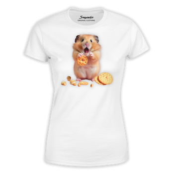 Koszulka damska chomik łasuch