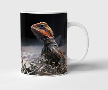 Kubek ceramiczny agama brodata gady