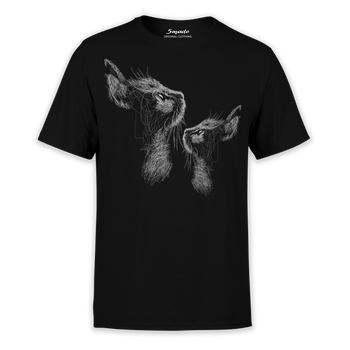 Koszulka z nadrukiem szkice koty