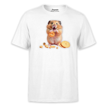 Koszulka z nadrukiem chomik łasuch