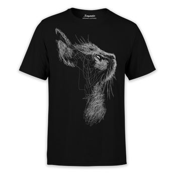 Koszulka z nadrukiem szkice kot