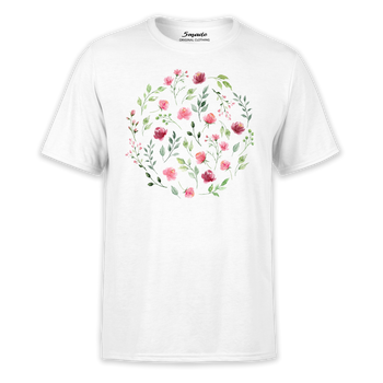 Koszulka z nadrukiem polne kwiaty