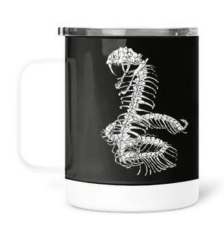 Kubek termiczny 300 ml wąż szkielet