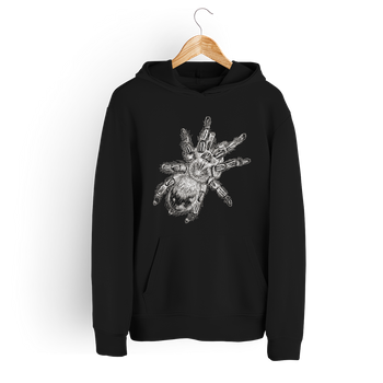 Bluza damska z kapturem pająk ptasznik