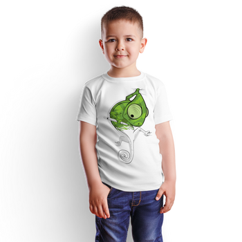 Koszulka dziecięca kameleon