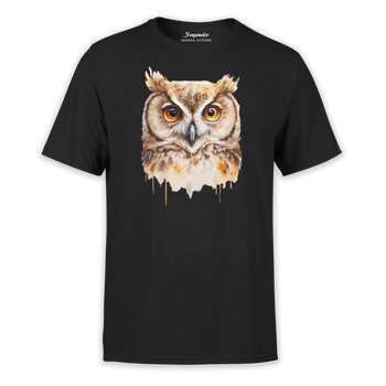 Koszulka z nadrukiem sowa