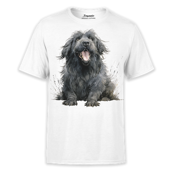 Koszulka wesoły pies Nowofunland