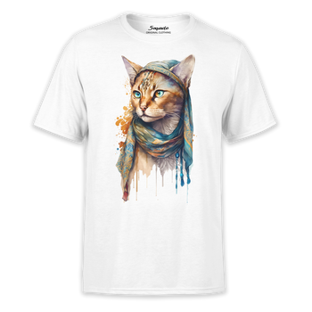 Koszulkaz nadrukiem  kotka boho