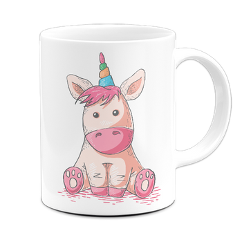 Kubek ceramiczny jednorożec