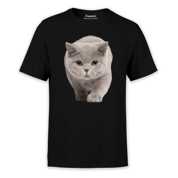 Koszulka z nadrukiem kot brytyjski