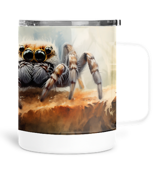 Kubek termiczny 300 ml pająk skakun