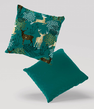 Poduszka welur jelenie 40x40 cm