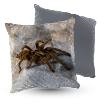 Poduszka welur pająk 40x40 cm