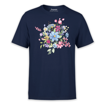 Koszulka z nadrukiem polne kwiaty