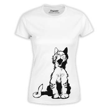 Koszulka śpiewający kot