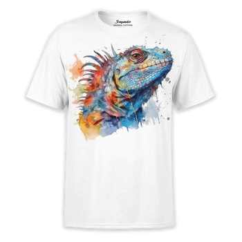 Koszulka z nadrukiem Iguana