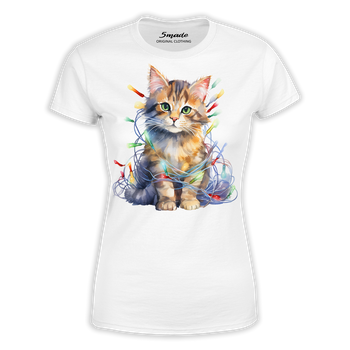 Koszulka kot świąteczny pomocnik