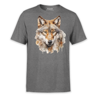 ciemny szary melanż || szary