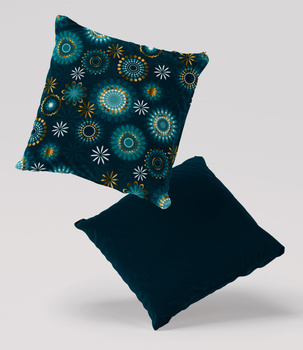 Poduszka welur wzory glamour 40x40 cm