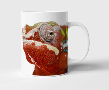 Kubek ceramiczny kameleon