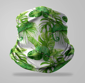 Komin wielofunkcyjny bezszwowy kameleony