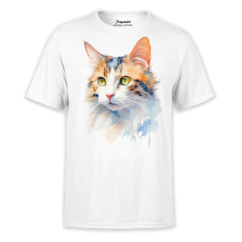 Koszulka z nadrukiem słodka kotka