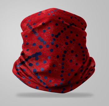 Komin wielofunkcyjny bezszwowy wzór batik