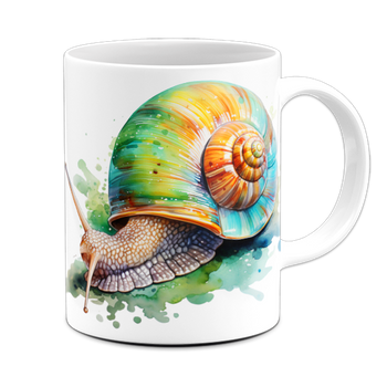 Kubek ceramiczny ślimak