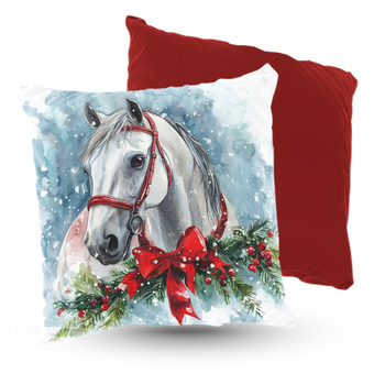 Poduszka świąteczny koń 40x40 cm