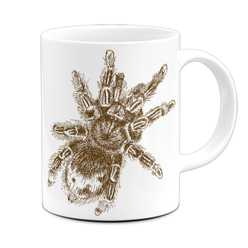 Kubek ceramiczny pająk ptasznik