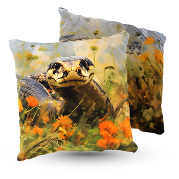 Poduszka welur wąż 40x40 cm