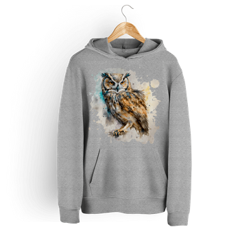 Bluza damska z kapturem sowa