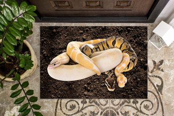 Wycieraczka 45x75 cm z grafiką węży