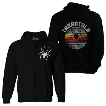 Bluza dziecięca rozpinana z kapturem pająk Tarantula