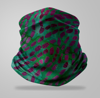 Komin wielofunkcyjny bezszwowy wzór batik