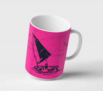 Kubek ceramiczny Optimist róż