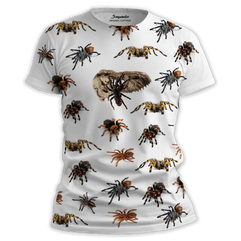 Koszulka full print pająki