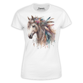Koszulka koń boho