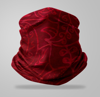 Komin wielofunkcyjny bezszwowy wzór batik