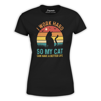 Koszulka pracuję dla kota