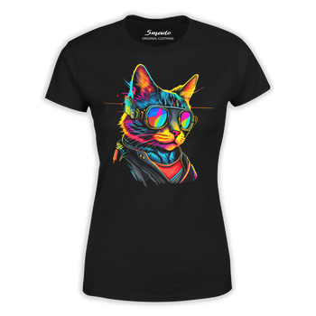 Koszulka cyber kot