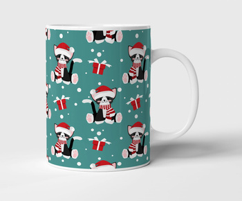 Kubek ceramiczny święta koty