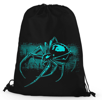 Worko-plecak pająk czarny