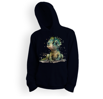 Bluza dziecięca z kapturem gekon dzieciak