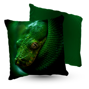 Poduszka welur python wąż 40x40 cm
